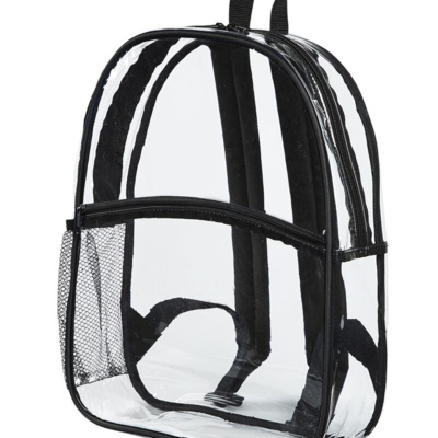BAGedge Clear PVC Stadium Backpack BE259 Clear PVC Stadium Backpack Thumbnail