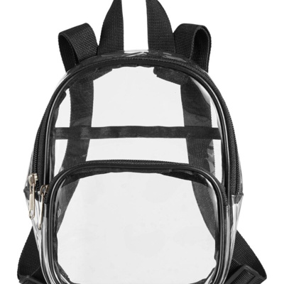 BAGedge Clear PVC Mini Backpack BE268 Clear PVC Mini Backpack Thumbnail