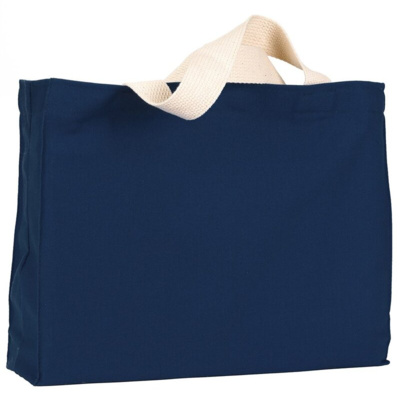 Bayside USA Made Cotton Canvas Medium Gusset Tote Bag BA750 USA Made Cotton Canvas Medium Gusset Tote Bag Thumbnail