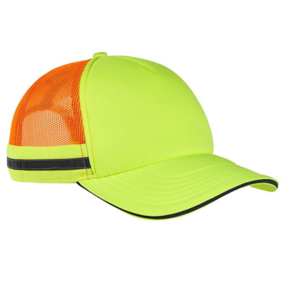 Big Accessories Safety Trucker Cap BA661 Safety Trucker Cap Thumbnail