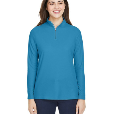 Core 365 Women's Fusion ChromaSoft™ Pique Quarter-Zip Pullover CE405W Women's Fusion ChromaSoft™ Pique Quarter-Zip Pullover Thumbnail