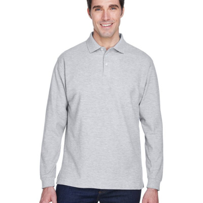 Devon & Jones Men's Pima Piqué Long Sleeve Polo D110 Men's Pima Piqué Long Sleeve Polo Thumbnail