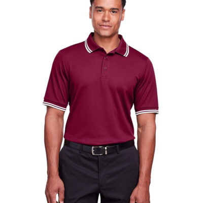 Devon & Jones Men's CrownLux Performance® Plaited Tipped Polo DG20C Men's CrownLux Performance® Plaited Tipped Polo Thumbnail