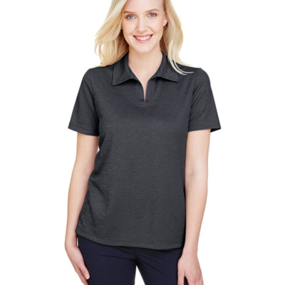 Devon & Jones Women's CrownLux Performance® Address Melange Polo DG22W Women's CrownLux Performance® Address Melange Polo Thumbnail