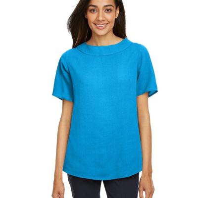 Devon & Jones Women's Perfect Fit™ Boat Neck Blouse DP613W Women's Perfect Fit™ Boat Neck Blouse Thumbnail