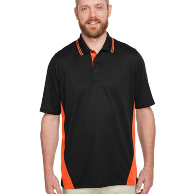Harriton Men's Tall Flash Snag Protection Plus IL Colorblock Polo M386T Men's Tall Flash Snag Protection Plus IL Colorblock Polo Thumbnail