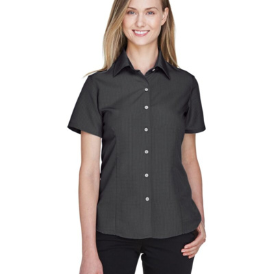 Harriton Women's Barbados Textured Camp Shirt M560W Women's Barbados Textured Camp Shirt Thumbnail