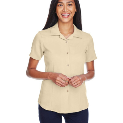 Harriton Women's Bahama Cord Camp Shirt M570W Women's Bahama Cord Camp Shirt Thumbnail