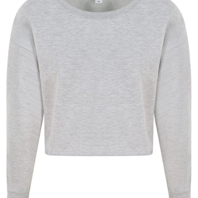 AWDis Women's Cropped Crewneck Sweatshirt JHA035 Women's Cropped Crewneck Sweatshirt Thumbnail