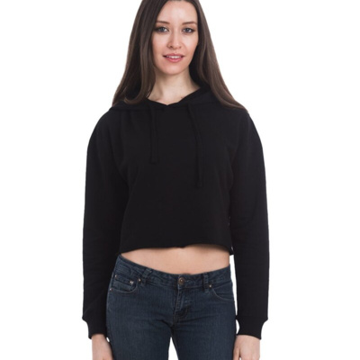 Lane Seven Women's Cropped Fleece Hooded Sweatshirt LS12000 Women's Cropped Fleece Hooded Sweatshirt Thumbnail