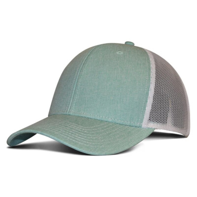 Liberty Bags Heathered Cotton Polyester Trucker Cap F211 Heathered Cotton Polyester Trucker Cap Thumbnail