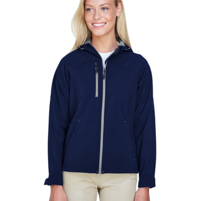 North End Women's Prospect Two-Layer Fleece Bonded Soft Shell Hooded Jacket 78166 Women's Prospect Two-Layer Fleece Bonded Soft Shell Hooded Jacket Thumbnail