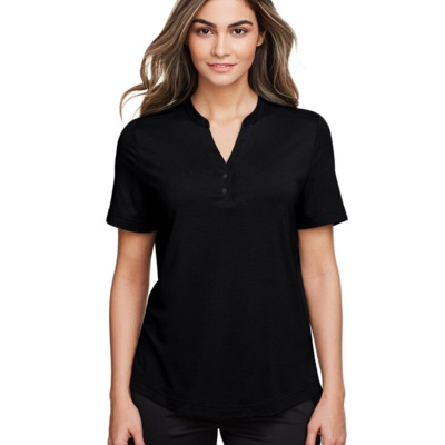 North End Women's JAQ Snap-Up Stretch Performance Polo NE100W Women's JAQ Snap-Up Stretch Performance Polo Thumbnail
