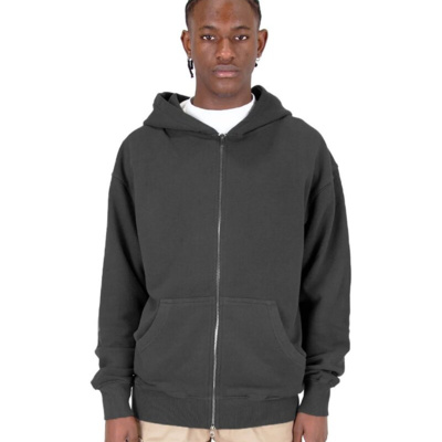 Shaka Wear Men's Garment-Dyed Double-Zip Hooded Sweatshirt SHGDZ Men's Garment-Dyed Double-Zip Hooded Sweatshirt Thumbnail