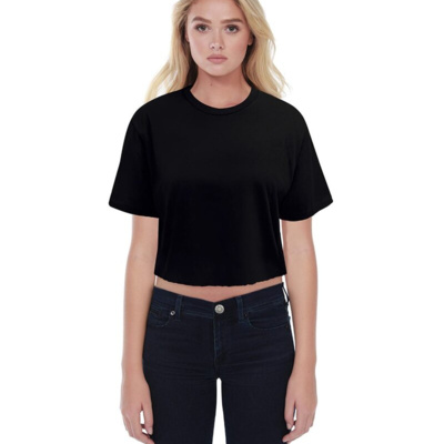 StarTee Women's Crop Boyfriend T-Shirt ST1110 Women's Crop Boyfriend T-Shirt Thumbnail