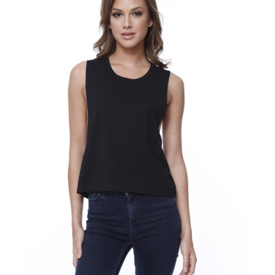 StarTee Women's Muscle Crop T-Shirt ST1151 Women's Muscle Crop T-Shirt Thumbnail