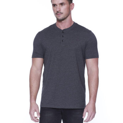 StarTee CVC Henley T-Shirt ST2460 CVC Henley T-Shirt Thumbnail