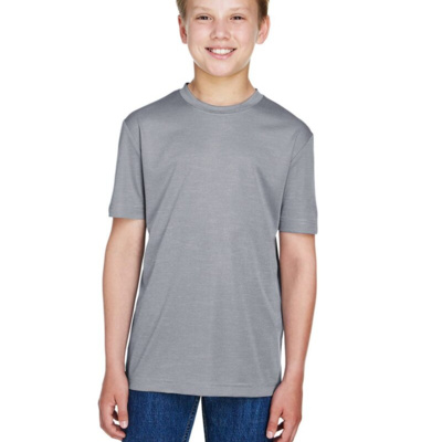 Team 365 Youth Sonic Heather Performance T-Shirt TT11HY Youth Sonic Heather Performance T-Shirt Thumbnail