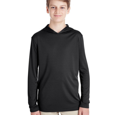 Team 365 Youth Zone Performance Hooded T-Shirt TT41Y Youth Zone Performance Hooded T-Shirt Thumbnail