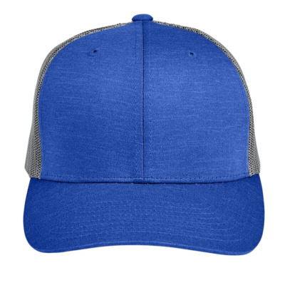 Team 365 Youth Zone Sonic Heather Trucker Cap TT802Y Youth Zone Sonic Heather Trucker Cap Thumbnail