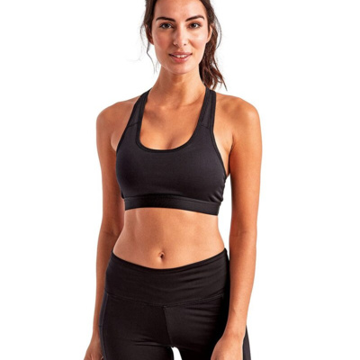 TriDri Women's Medium Impact Sports Bra TD920 Women's Medium Impact Sports Bra Thumbnail