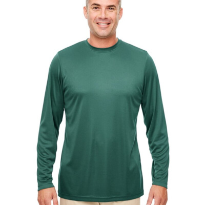 UltraClub Men's Cool & Dry Sport Performance Long Sleeve T-Shirt 8622 Men's Cool & Dry Sport Performance Long Sleeve T-Shirt Thumbnail