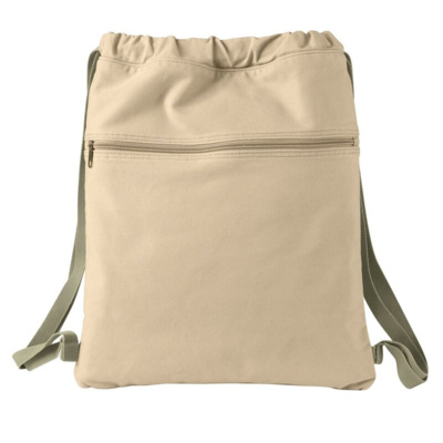 Authentic Pigment 14oz. Pigment-Dyed Canvas Cinch Sack 1901 14oz. Pigment-Dyed Canvas Cinch Sack Thumbnail