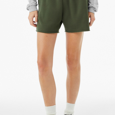 Bella + Canvas Women's Cutoff Sweatshort BC3787 Women's Cutoff Sweatshort Thumbnail