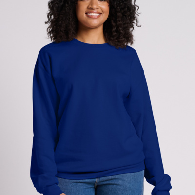 Jerzees Ultimate Unisex CVC Ring Spun Crewneck Sweatshirt IC48M Ultimate Unisex CVC Ring Spun Crewneck Sweatshirt Thumbnail