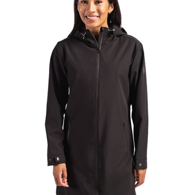 Cutter & Buck Camano Everyday Stretch Recycled Womens Water Resistant Jacket Thumbnail