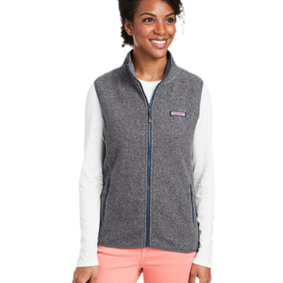 vineyard vines Women's Harbor Fleece Vest O001412 Women's Harbor Fleece Vest Thumbnail
