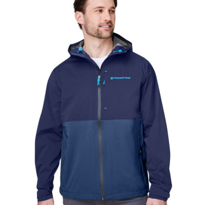 vineyard vines Men's On-The-Go Packable Rain Shell O001647 Men's On-The-Go Packable Rain Shell Thumbnail