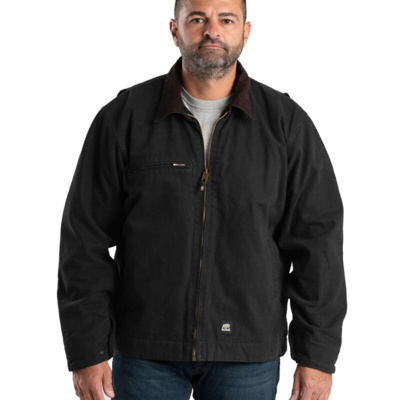 Berne Apparel Men's Highland Washed Gasoline Jacket J374 Men's Highland Washed Gasoline Jacket Thumbnail