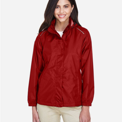 Core 365 Women's Climate Seam-Sealed Lightweight Variegated Ripstop Jacket 78185 Women's Climate Seam-Sealed Lightweight Variegated Ripstop Jacket Thumbnail