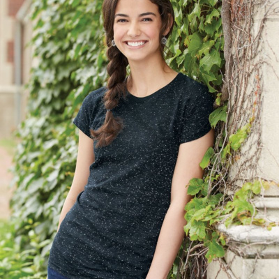 J. America Women’s Glitter T-Shirt 8138 Women’s Glitter T-Shirt Thumbnail