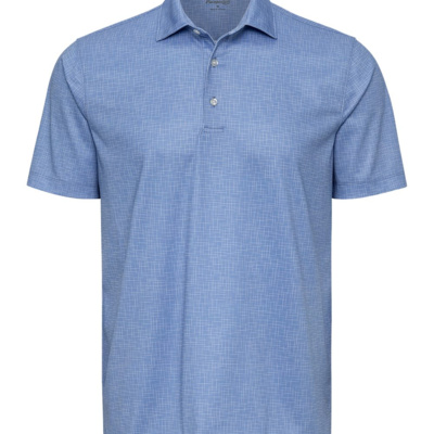 PRG ADT TEXURED LINEN POLO Thumbnail