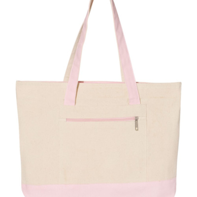 PVT LB CANVAS ZIPPR TOTE Thumbnail