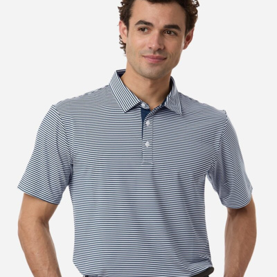 Men's Smith Striped Polo Thumbnail