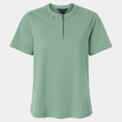 Women's Seaton Pebble Textured Polo Thumbnail