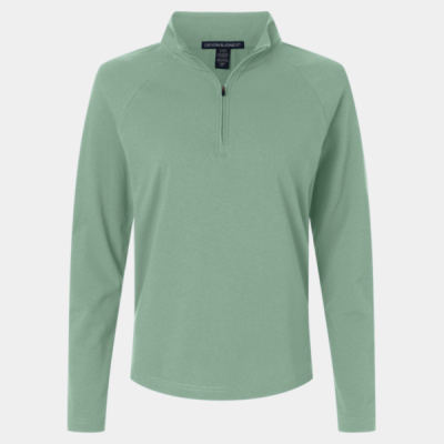 Women's Seaton Pebble Textured Quarter-Zip Pullover Thumbnail