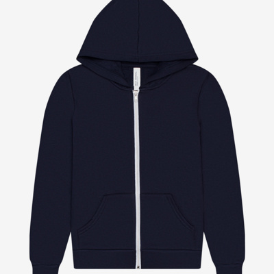 Youth Sponge Fleece Full Zip Hooded Sweatshirt Thumbnail