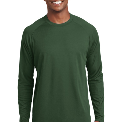 Sport Tek Dry Zone ® Long Sleeve Raglan T Shirt T473LS Dry Zone ® Long Sleeve Raglan T Shirt Thumbnail