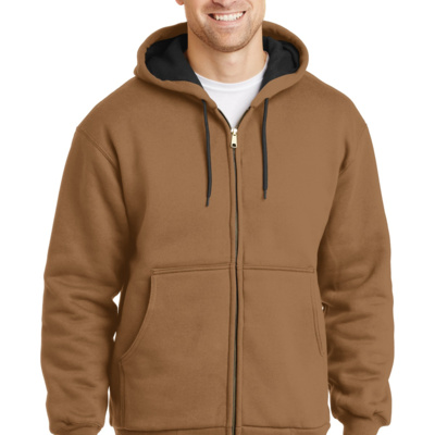 CornerStone Heavyweight Full Zip Hooded Sweatshirt with Thermal Lining CS620 Heavyweight Full Zip Hooded Sweatshirt with Thermal Lining Thumbnail
