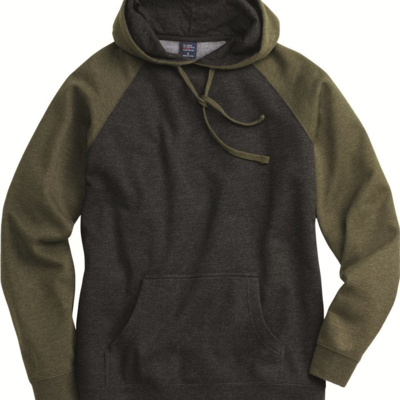 Unisex Raglan Hooded Sweatshirt Thumbnail