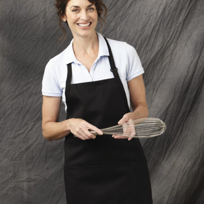 Chef Designs Short Premium Bib Apron TT32 Short Premium Bib Apron Thumbnail