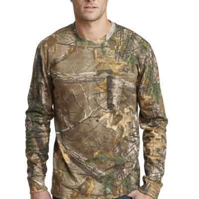Russell Outdoors Realtree ® Long Sleeve Explorer 100% Cotton T Shirt with Pocket S020R Realtree ® Long Sleeve Explorer 100% Cotton T Shirt with Pocket Thumbnail