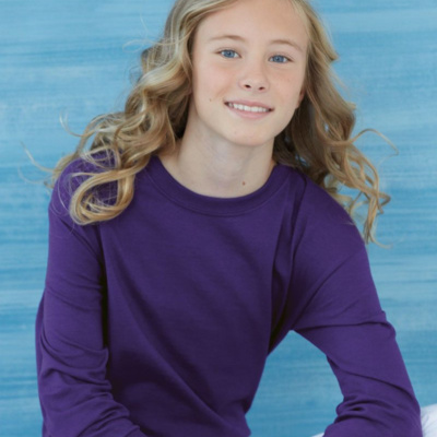 Gildan Youth Heavy Cotton™ Long Sleeve T-Shirt 5400B Youth Heavy Cotton™ Long Sleeve T-Shirt Thumbnail