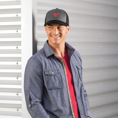 New Era Snapback Contrast Front Mesh Cap NE204 Snapback Contrast Front Mesh Cap Thumbnail