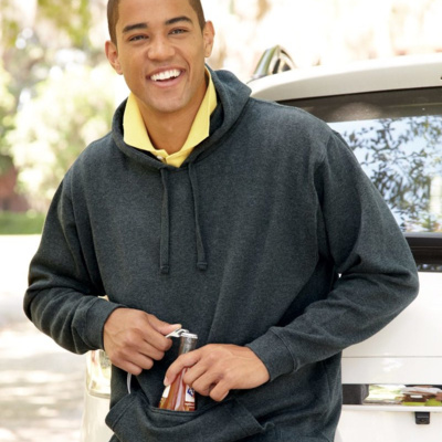 J. America Men's Tailgate Hooded Sweatshirt 8815 Men's Tailgate Hooded Sweatshirt Thumbnail