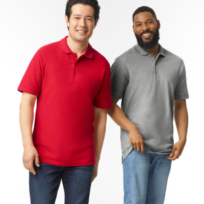 Gildan Premium Cotton® Adult Double Piqué Polo 85800 Premium Cotton® Adult Double Piqué Polo Thumbnail